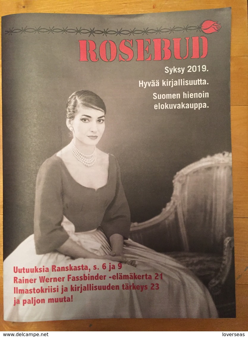 Finnish Newspaper FINLAND Maria CALLAS On Cover - General Issues