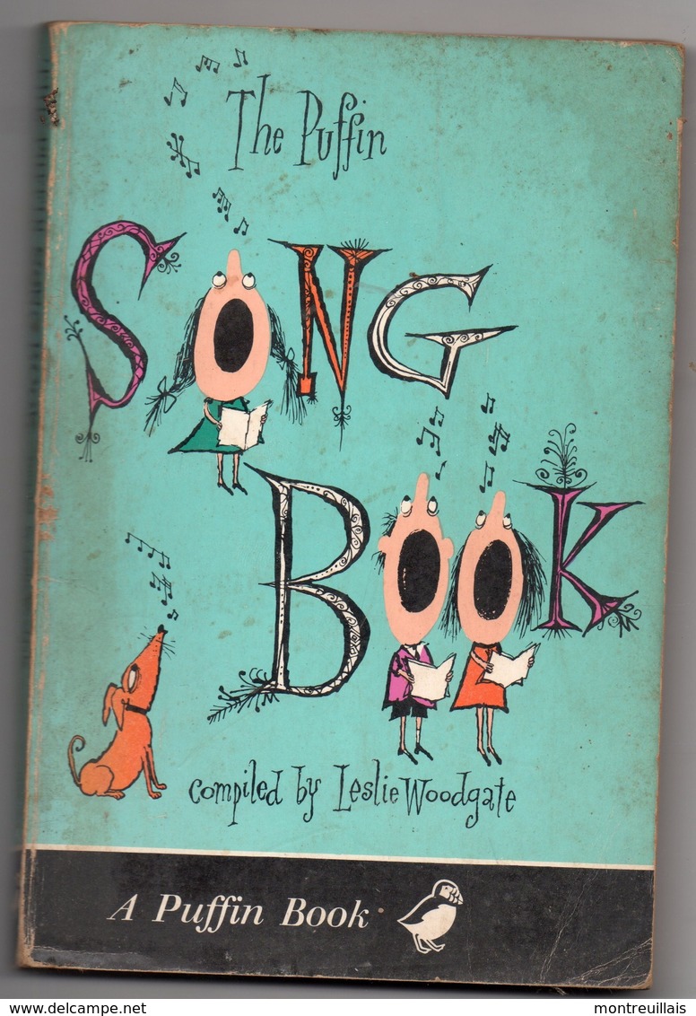 A Puffin Book, The Puffin Song, De 1970, 190 Pages, Partitions, Musique, état Médiocre - Sonstige & Ohne Zuordnung