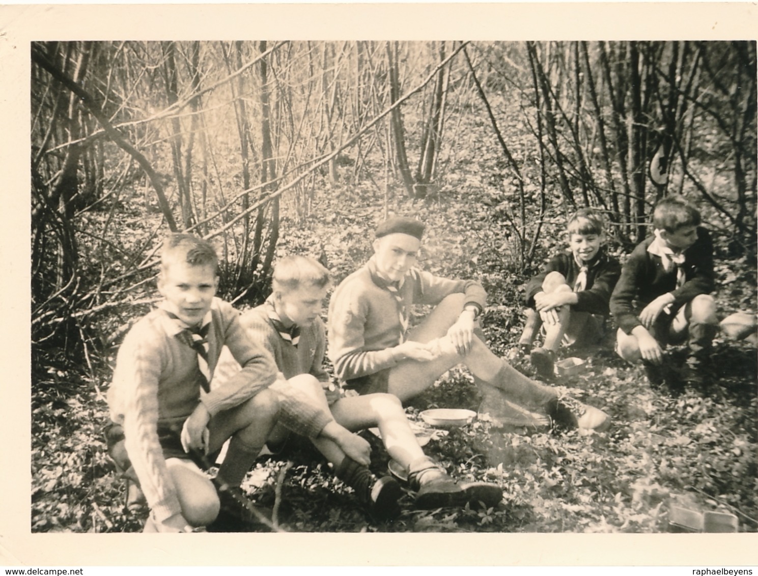 Lot 9 Photos Scouts Scoutisme Animée Rangers Années 60 Jeux Camp Sport Repas - Other & Unclassified