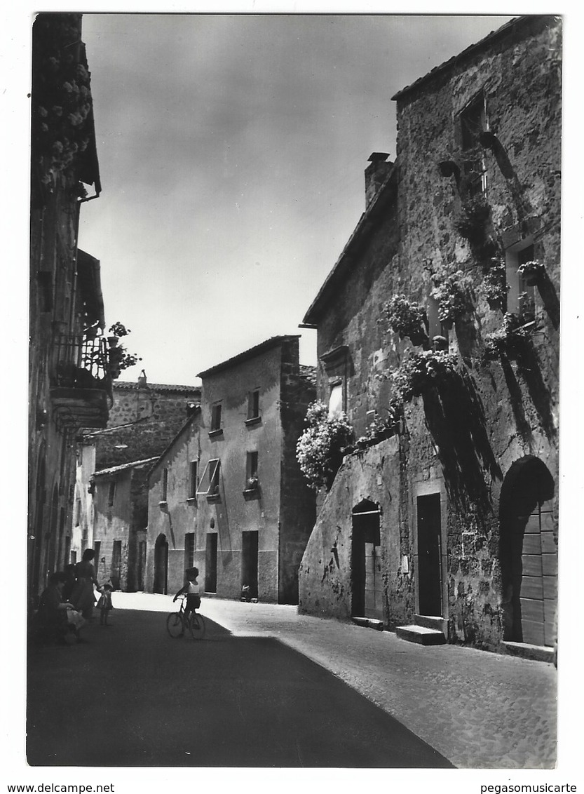 4099 - ORVIETO TERNI UN SUGGESTIVO ANGOLO ORVIETANO ANIMATA 1950 CIRCA - Andere & Zonder Classificatie