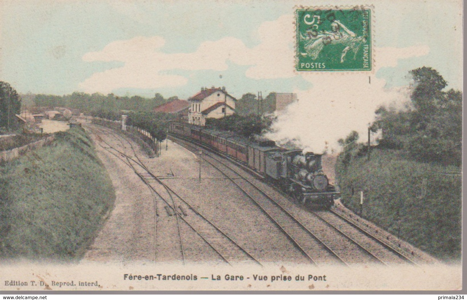 FERE EN TARDENOIS- LA GARE - Fere En Tardenois