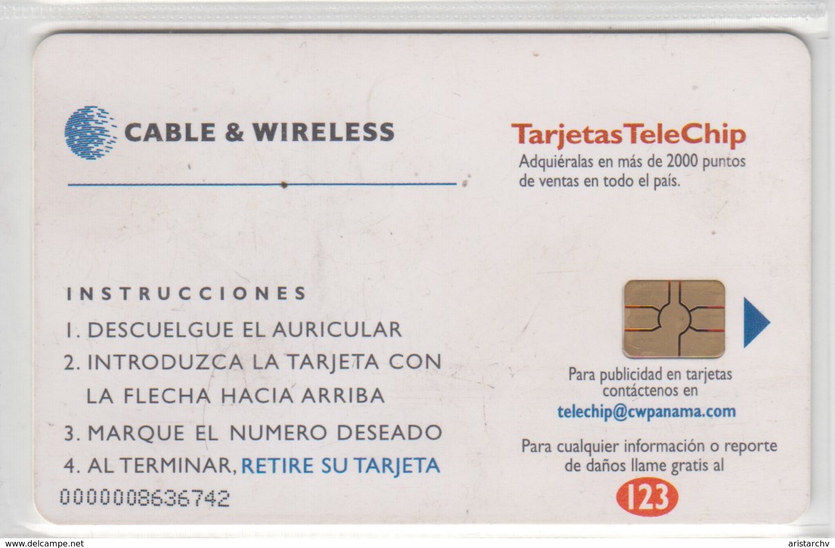 PANAMA 2000 TELECHIP PHONECARD - Panama