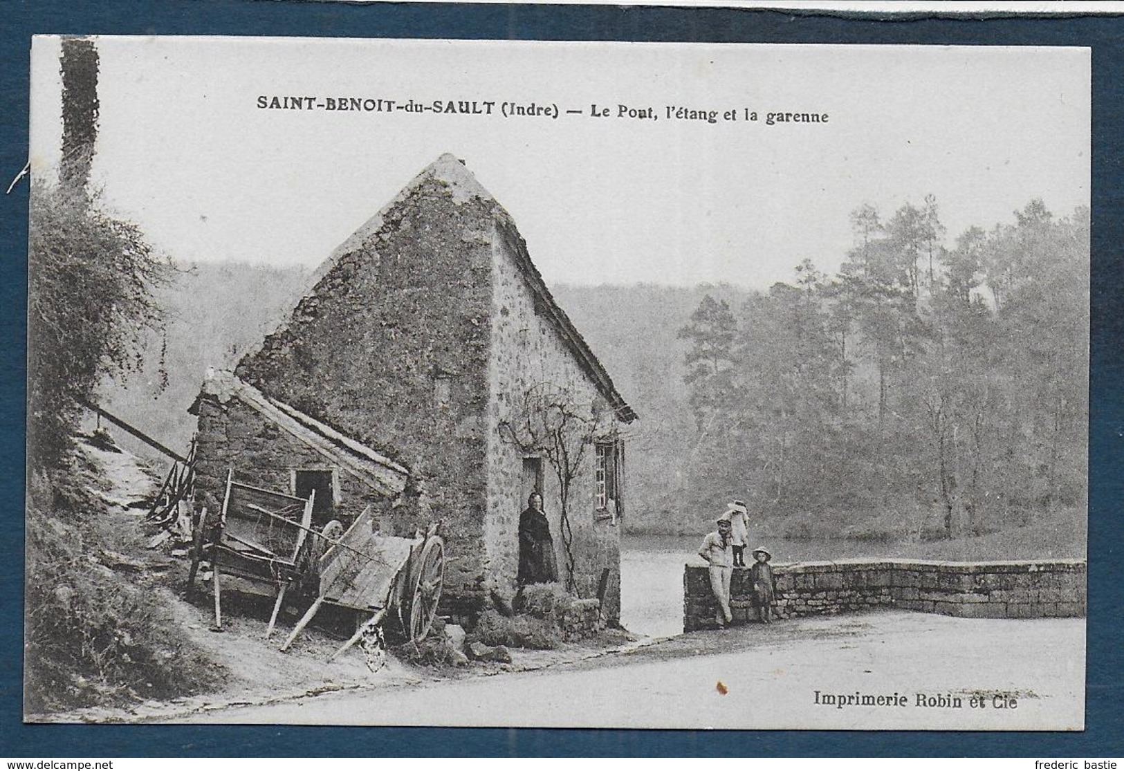 ST BENOIT DU SAULT - Le Pont , L'étang Et La Garenne - Autres & Non Classés