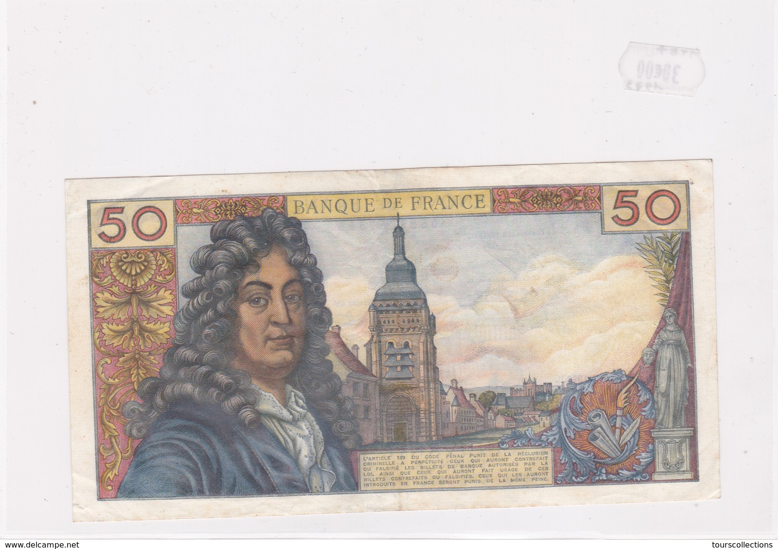 Billet De 50 Francs RACINE Du 3 Mai 1973 - 57585 Alph 216 @ N° Fayette : 64.23 - 50 F 1962-1976 ''Racine''