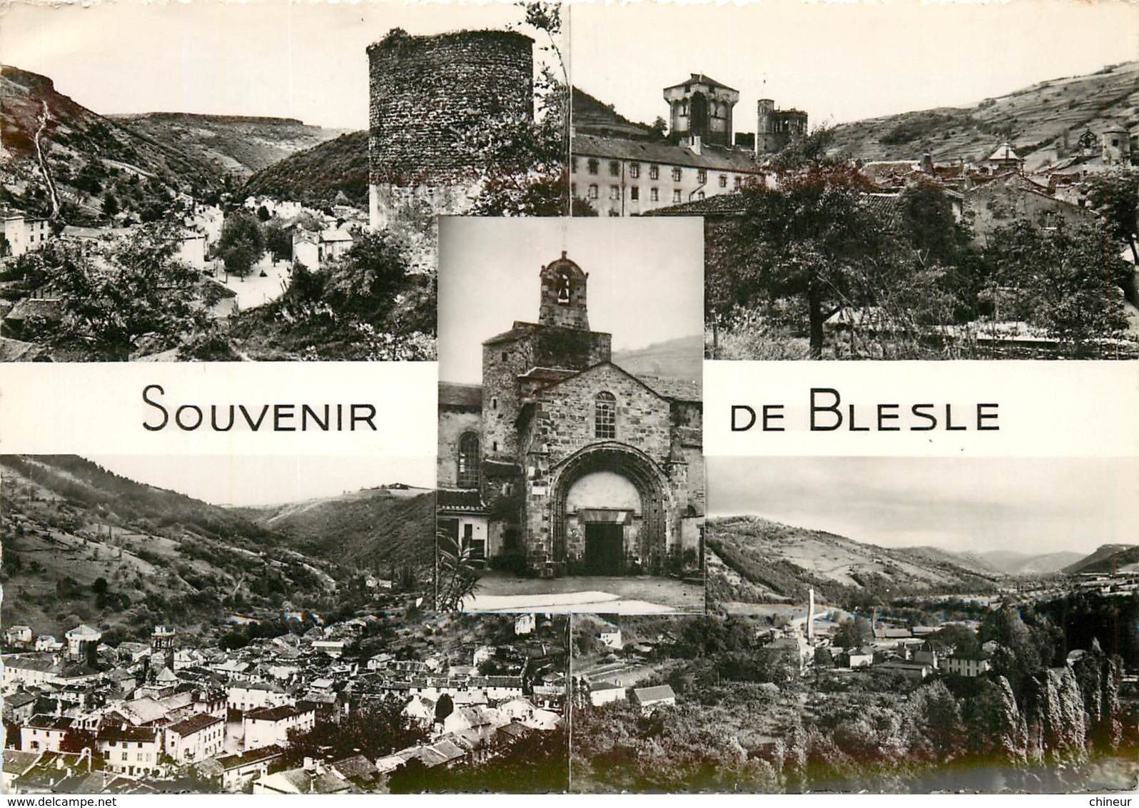 BLESLE CARTE MULTIVUES - Blesle