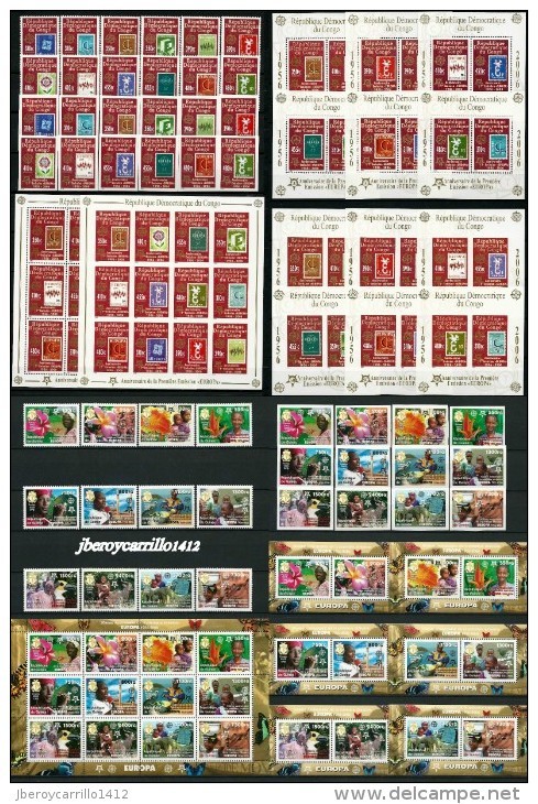 2005 /2006  - "50th ANNIVERSARY FIRST STAMPS EUROPA-CEPT 1956 -. 2006" - COMPLETE COLLECTION