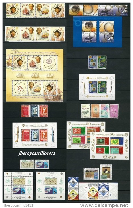 2005 /2006  - "50th ANNIVERSARY FIRST STAMPS EUROPA-CEPT 1956 -. 2006" - COMPLETE COLLECTION