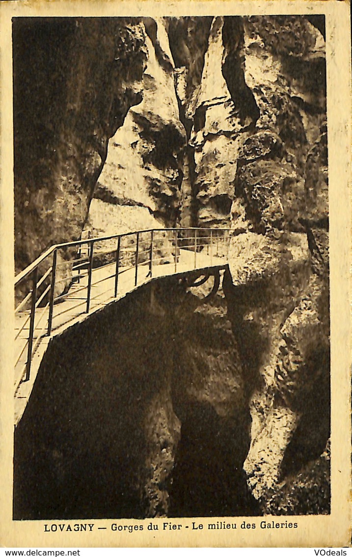 CPA - France (74) Haute Savoie - Lovagny - Gorges Du Fier - Lovagny