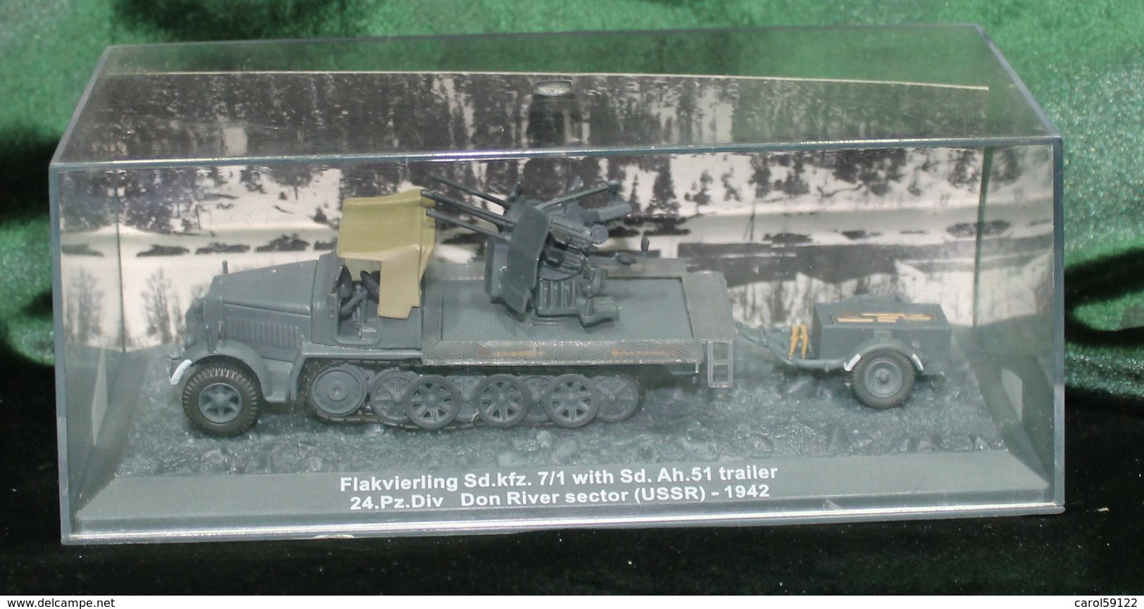 Maquette Flakvierling Sd.Kfz - Fahrzeuge