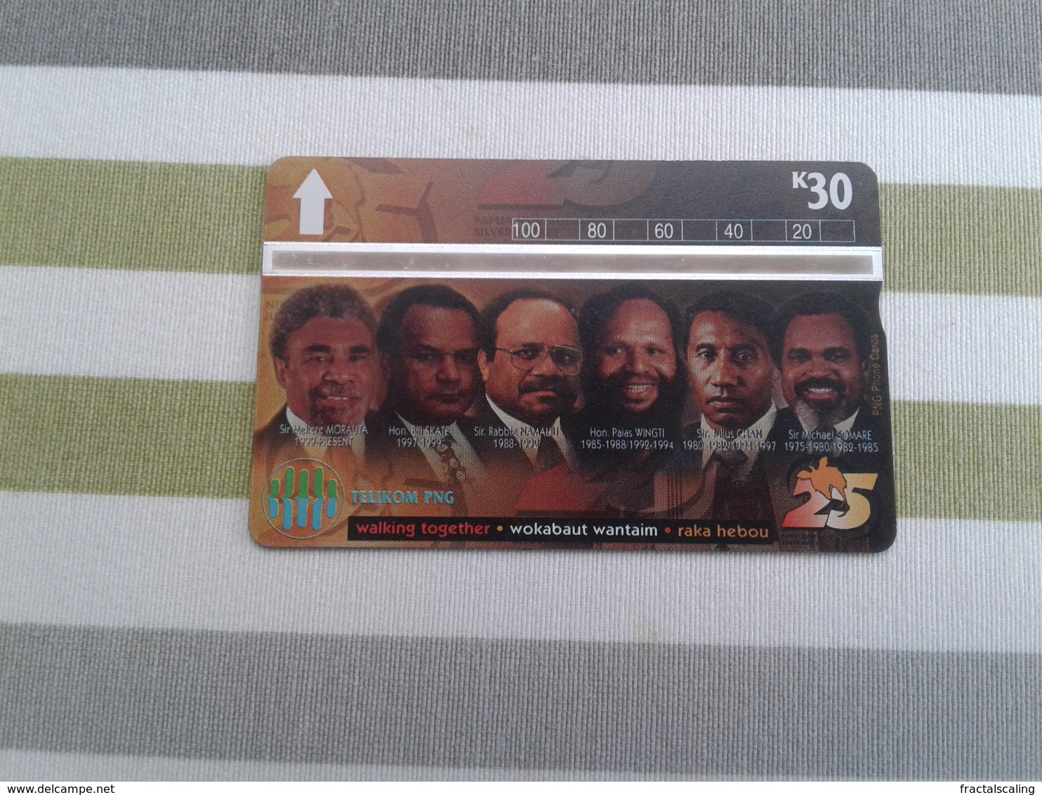 Papua - Mint Optical Phonecard - Papoea-Nieuw-Guinea