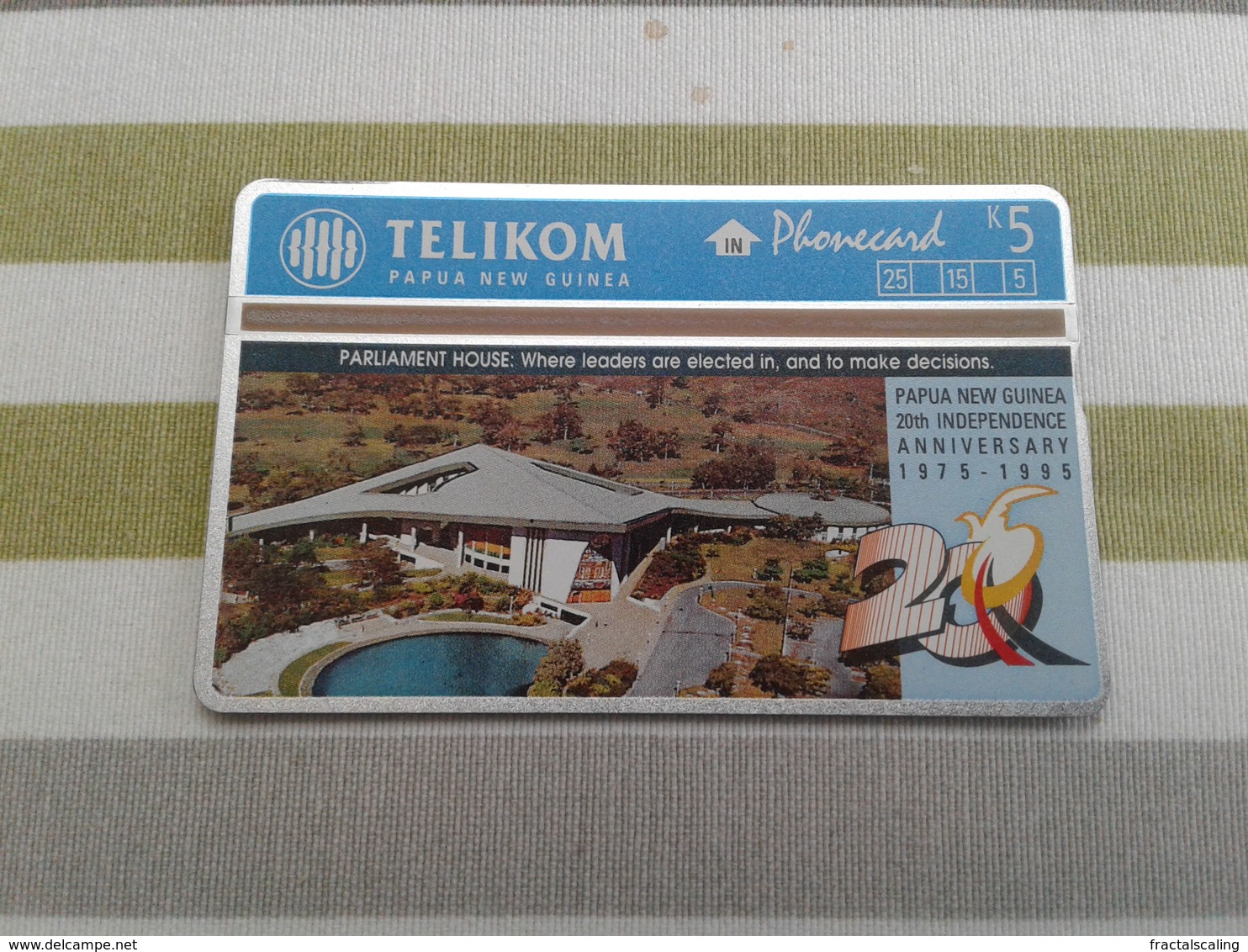 Papua - Mint Optical Phonecard - Papoea-Nieuw-Guinea