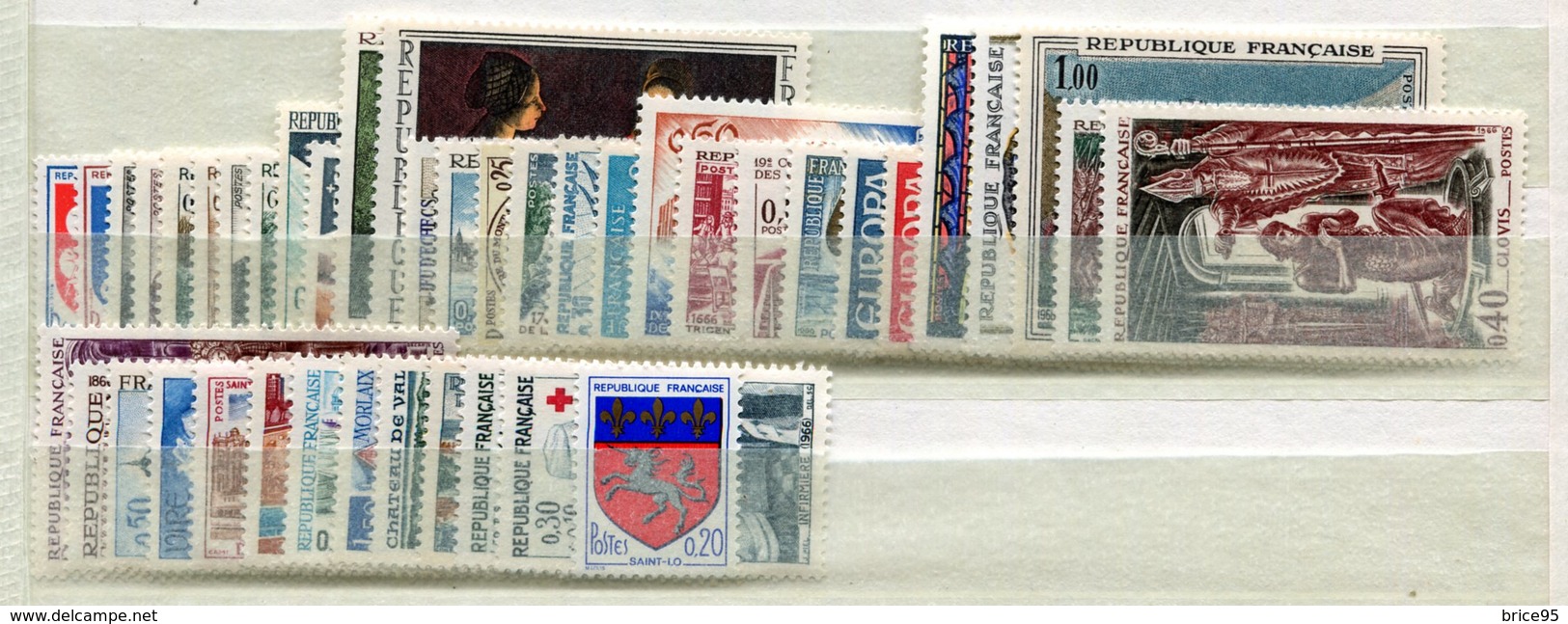 France - Année Complète - Manque 1504 - Neuf Avec Et Sans Charnière - 1966 - 1960-1969