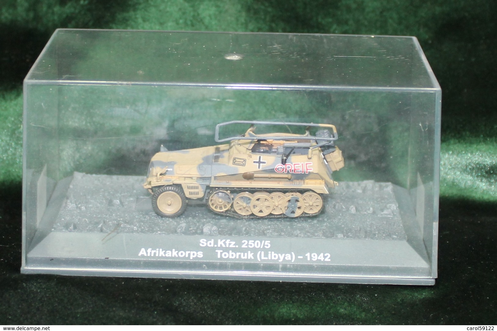 Maquette Sd.Kfz. 250/5 Afrikakorps - Véhicules