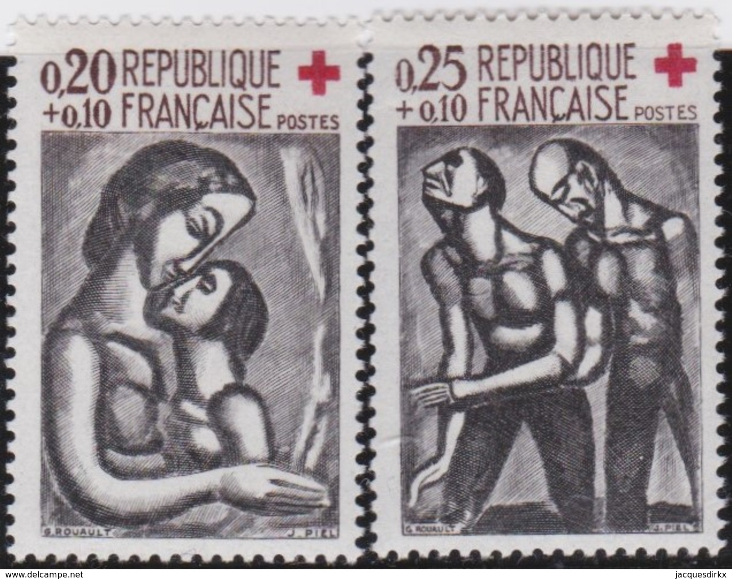 France     .    Yvert    .   1323/1324    .    **     .     Neuf SANS Charniere     .   /   .   MNH - Unused Stamps