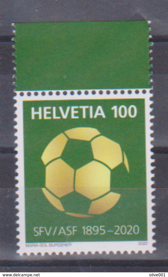 Timbre De Suisse De 2020 Thème Football Association Suisse De Football 125 Ans - Tp MNH ** New - Unused Stamps