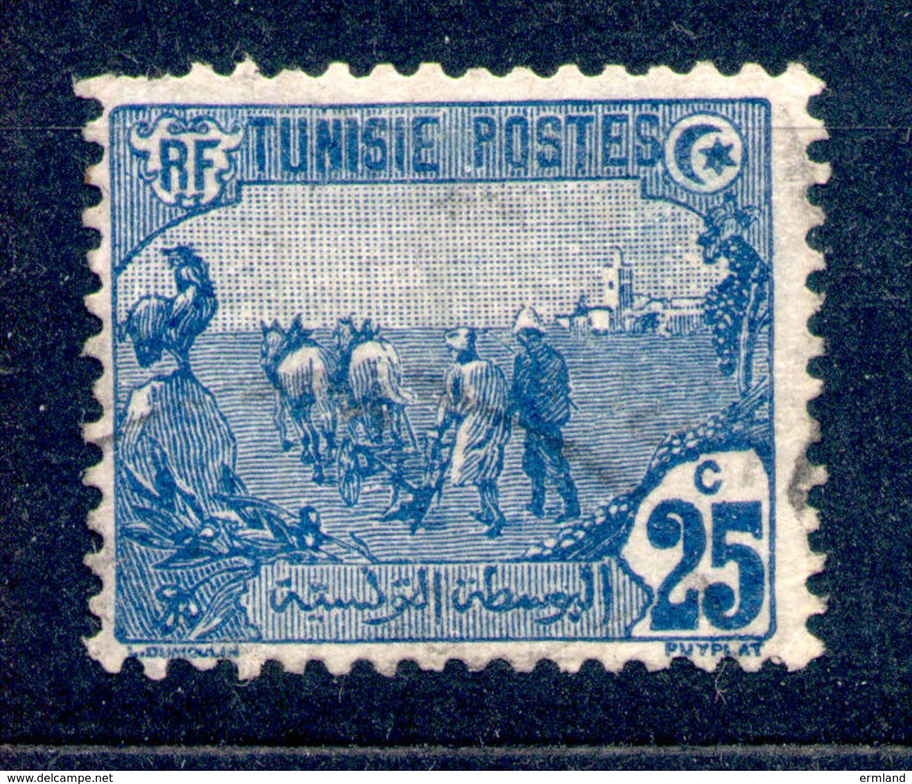 Tunesien  - Republique Tunisienne 1906 - Michel Nr. 36 O - Gebraucht