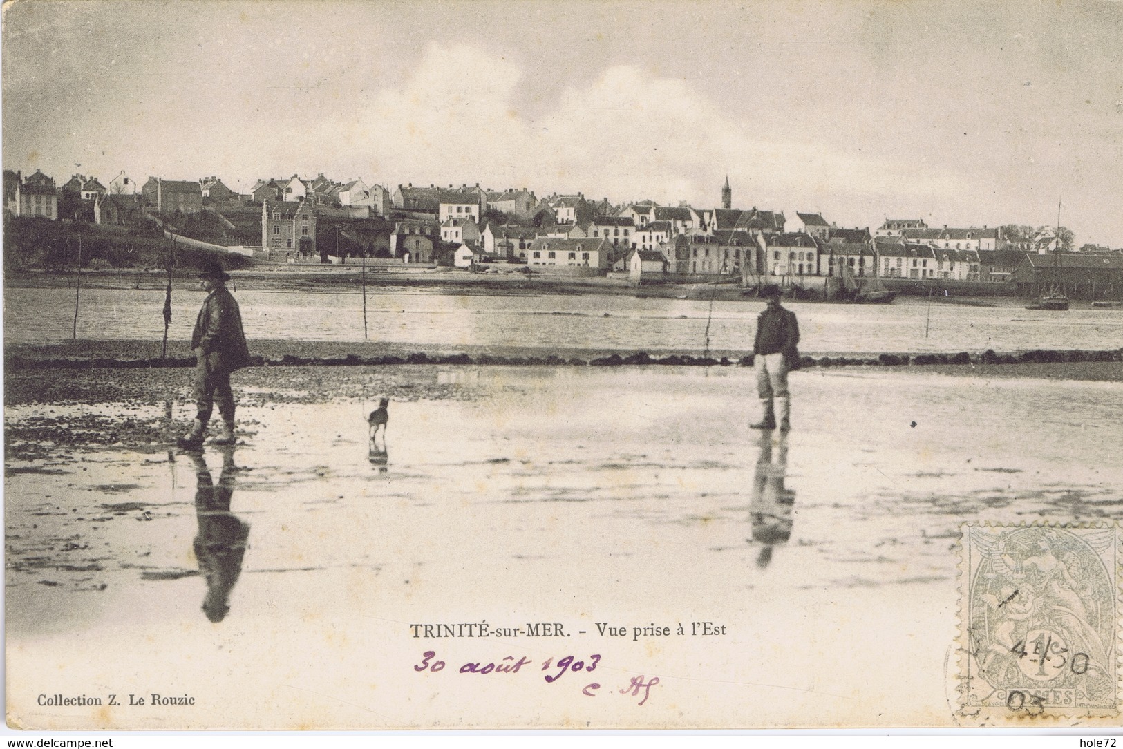 56 - La Trinité-sur-Mer (Morbihan) - Vue Prise à L'Est - La Trinite Sur Mer