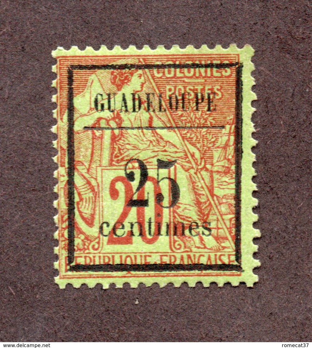 Guadeloupe N°5 N* TB Cote 40 Euros !!! - Used Stamps