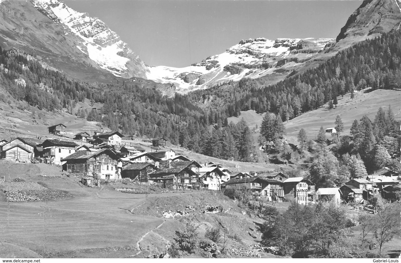 Leukerbad - Loèche Les Bains - Dorfpartie Mit Gizifurgge - Loèche