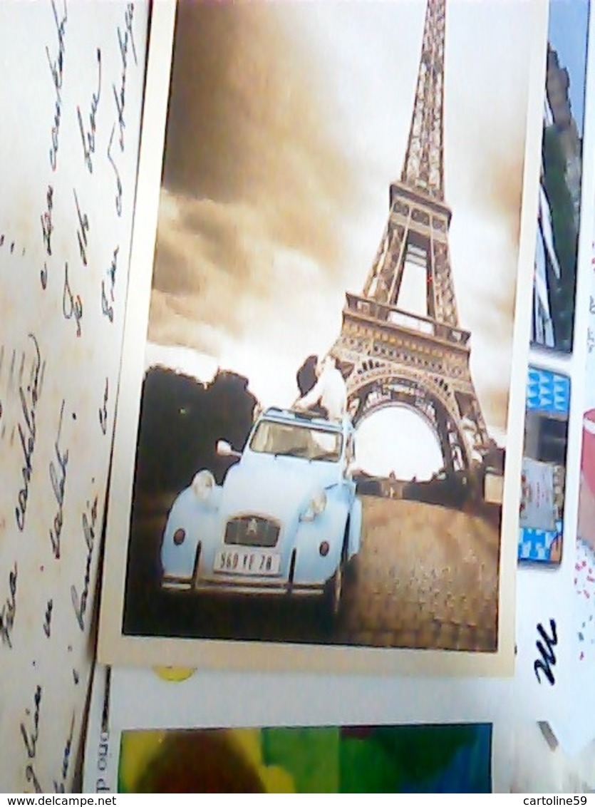 AUTO CAR CITROEN 2 CV PARIS  STAMP FONDAZIONE SOCIETA' OFTALMOLOGICA 2019 B ISOLATO  VB2019 HL5349 - Turismo