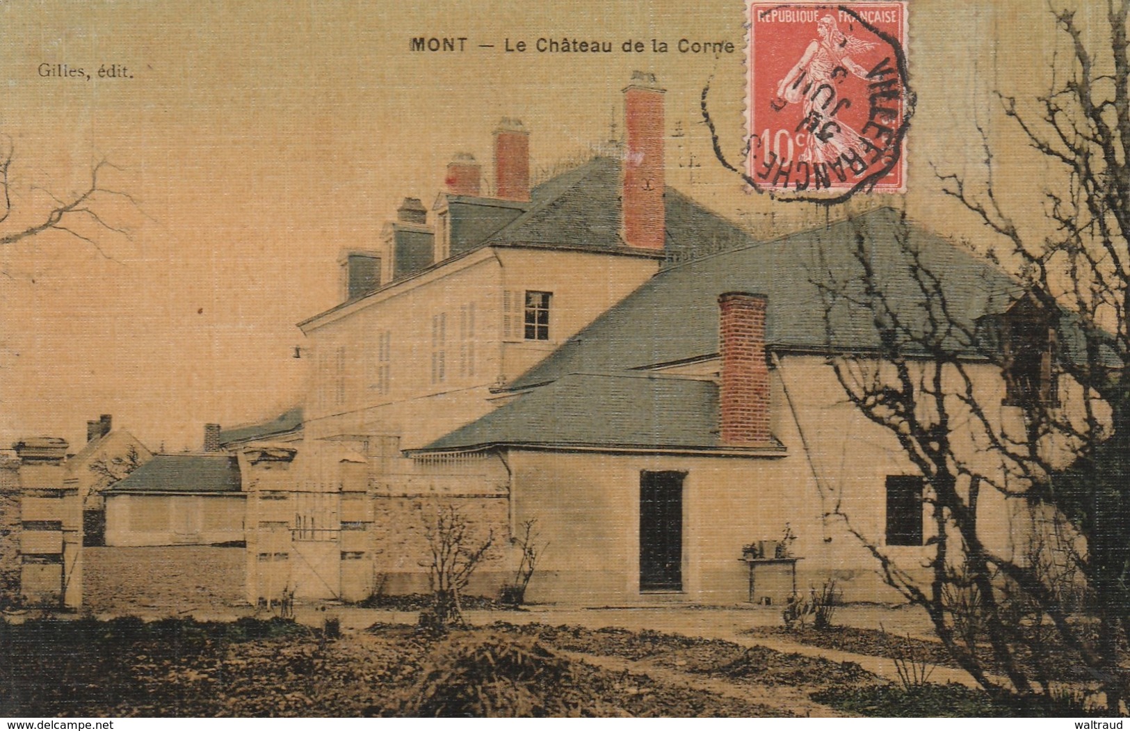 41--MONT-PRES CHAMBORD--LE CHATEAU DE LA CORNE--VOIR SCANNE - Autres & Non Classés