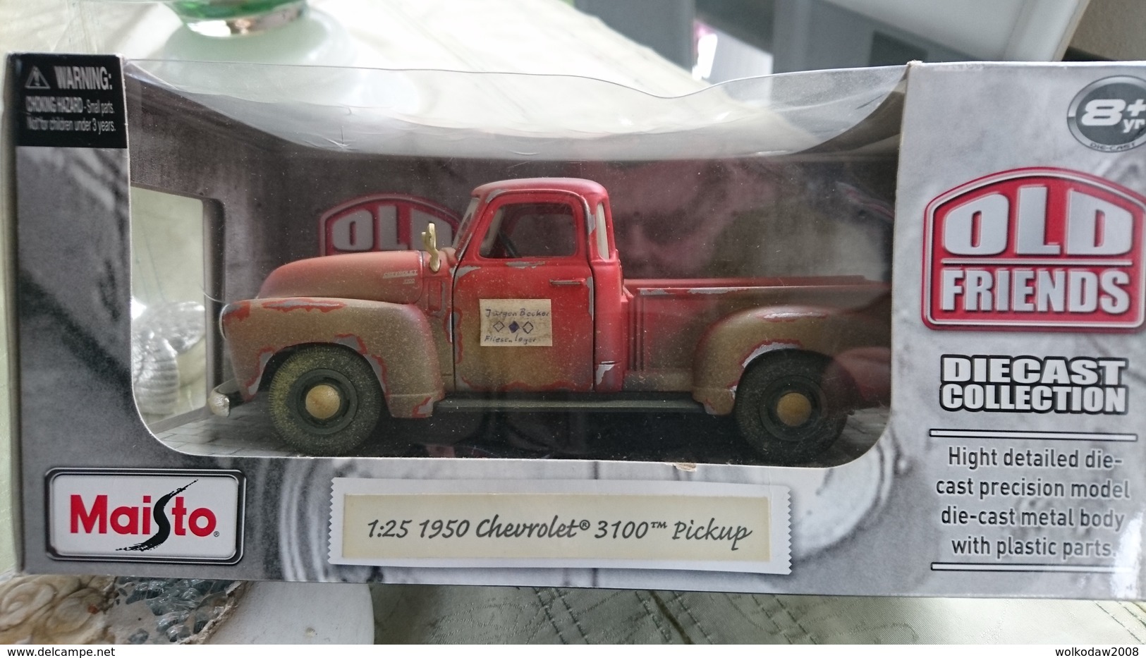 Chevrolet 3100 Pickup 1950 Old Friends Maisto Maßstab 1:25 OVP - Andere & Zonder Classificatie