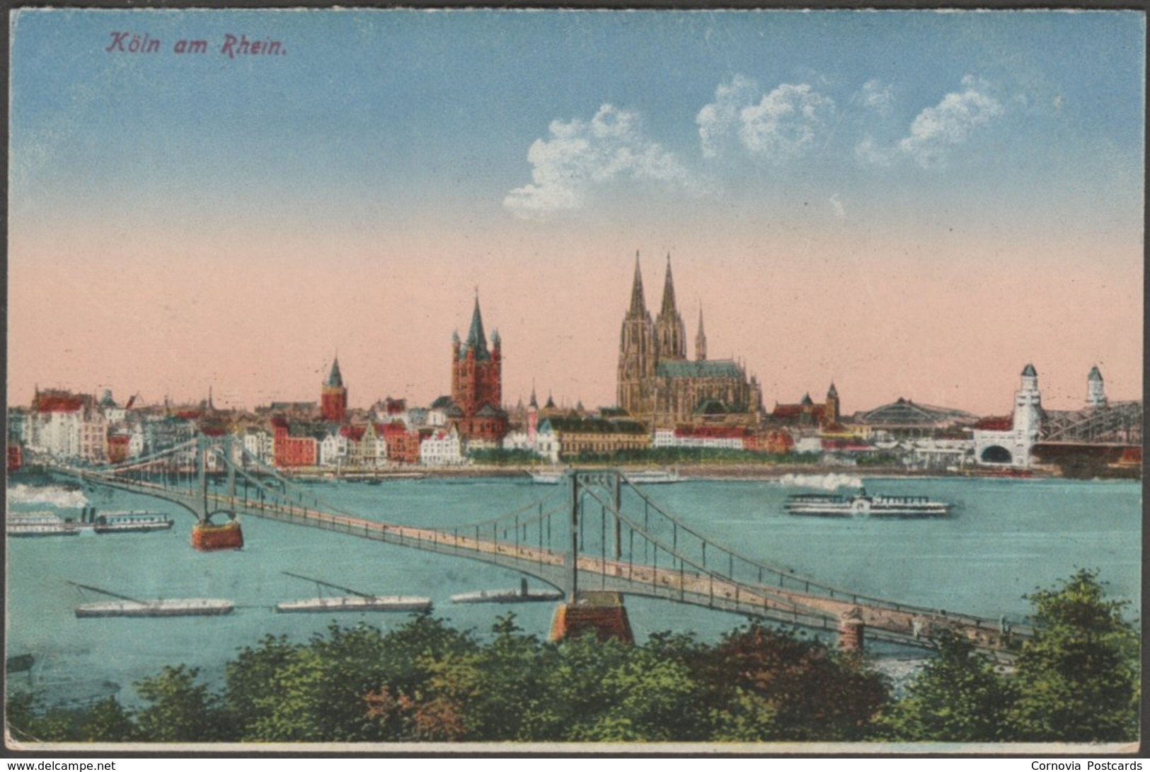 Gesamtansicht, Köln Am Rhein, C.1910 - AK - Koeln