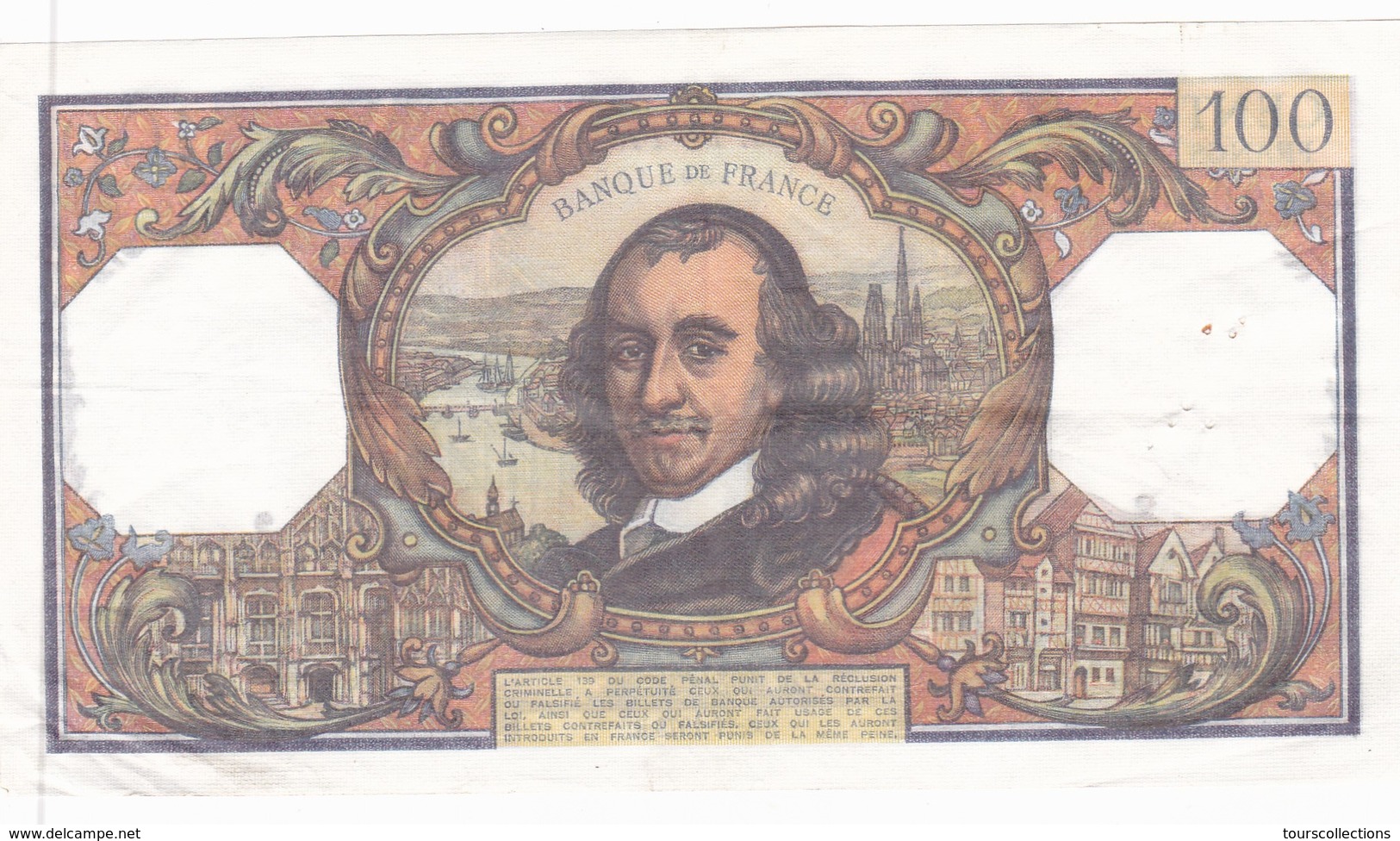 Billet 100 FRANCS TB + Du 8 Novembre 1973 De CORNEILLE - 90160 Alph. O. 769 @ N° Fayette : 65.44 - 100 F 1964-1979 ''Corneille''