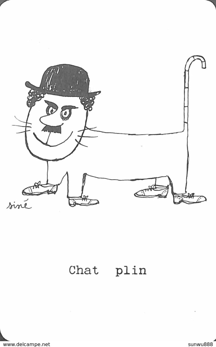 Siné - Chat Plin (Charlie Chaplin En Chat) - Sine