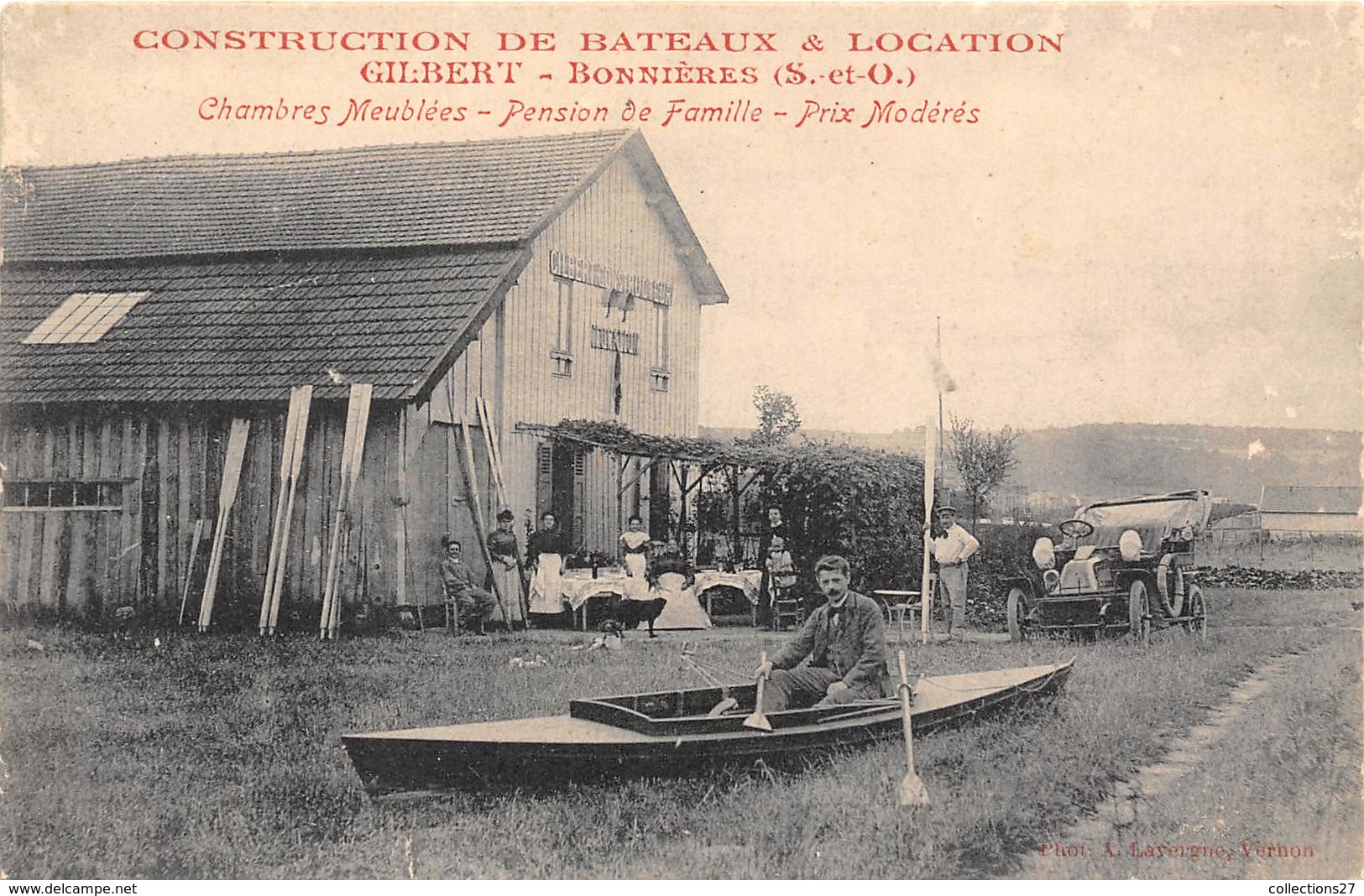 78-BONNIERES-SUR-SEINE-CONSTRUCTION DE BATEAUX ET LOCATION GILBERT - Bonnieres Sur Seine