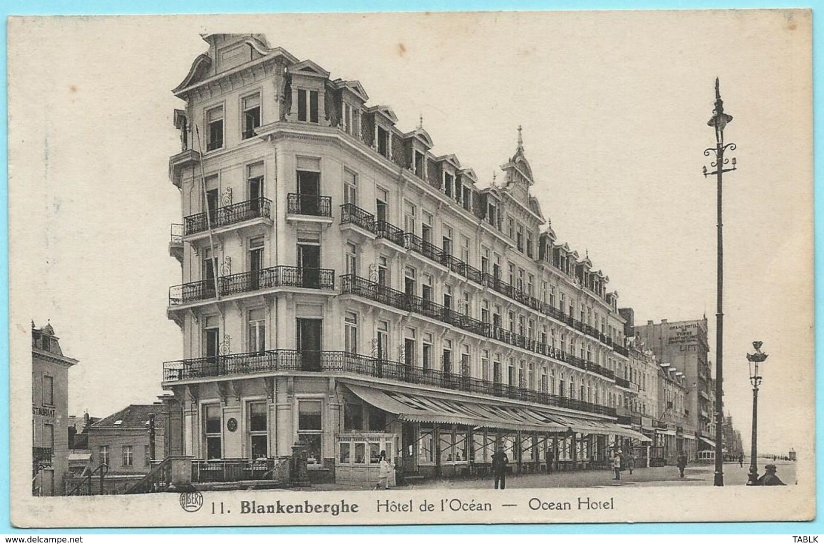 0935 - BELGIE - BLANKENBERGE - HOTEL DE L'OCEAN - Blankenberge