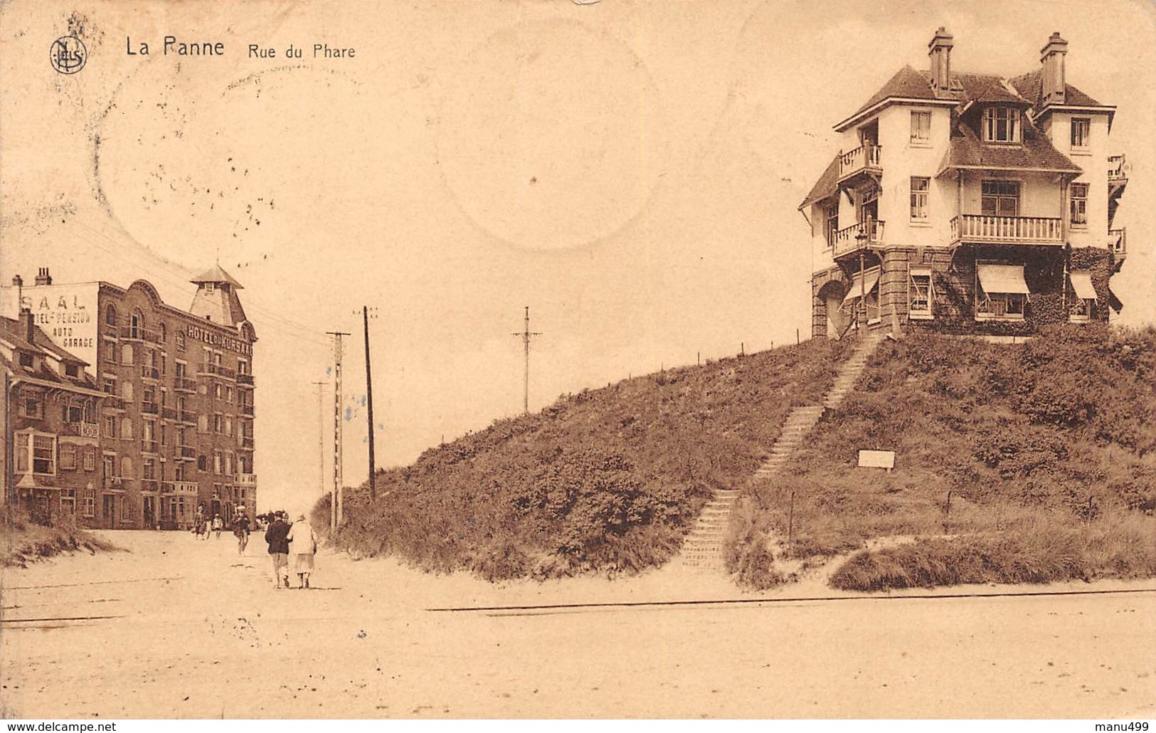 La Panne - Rue Du Phare ( 6 Timbres) - De Panne