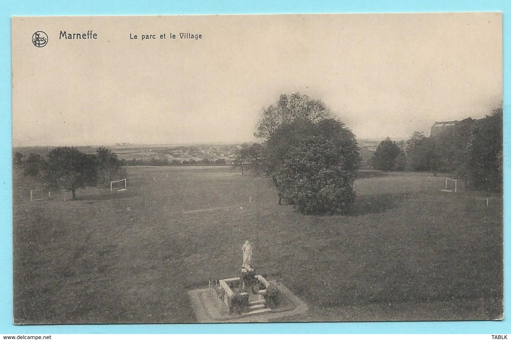 0936 - BELGIE - MARNEFFE - LE PARC ET LE VILLAGE - Burdinne