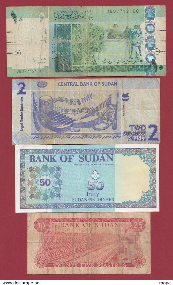 Soudan Du Sud 8 Billets Dans L 'état - Sudan Del Sud