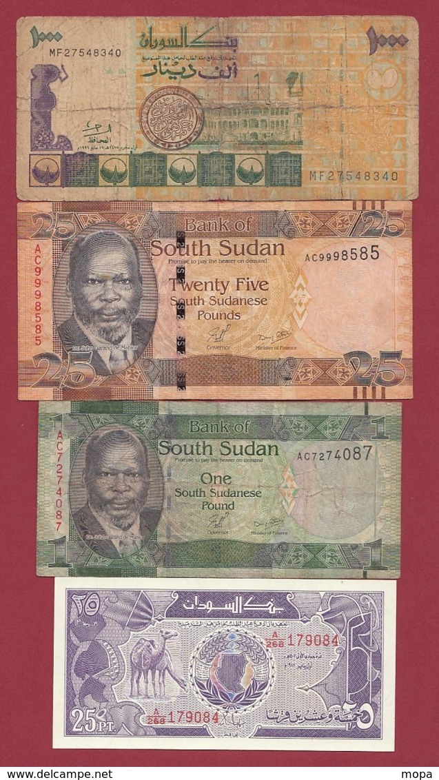Soudan Du Sud 8 Billets Dans L 'état - Zuid-Soedan
