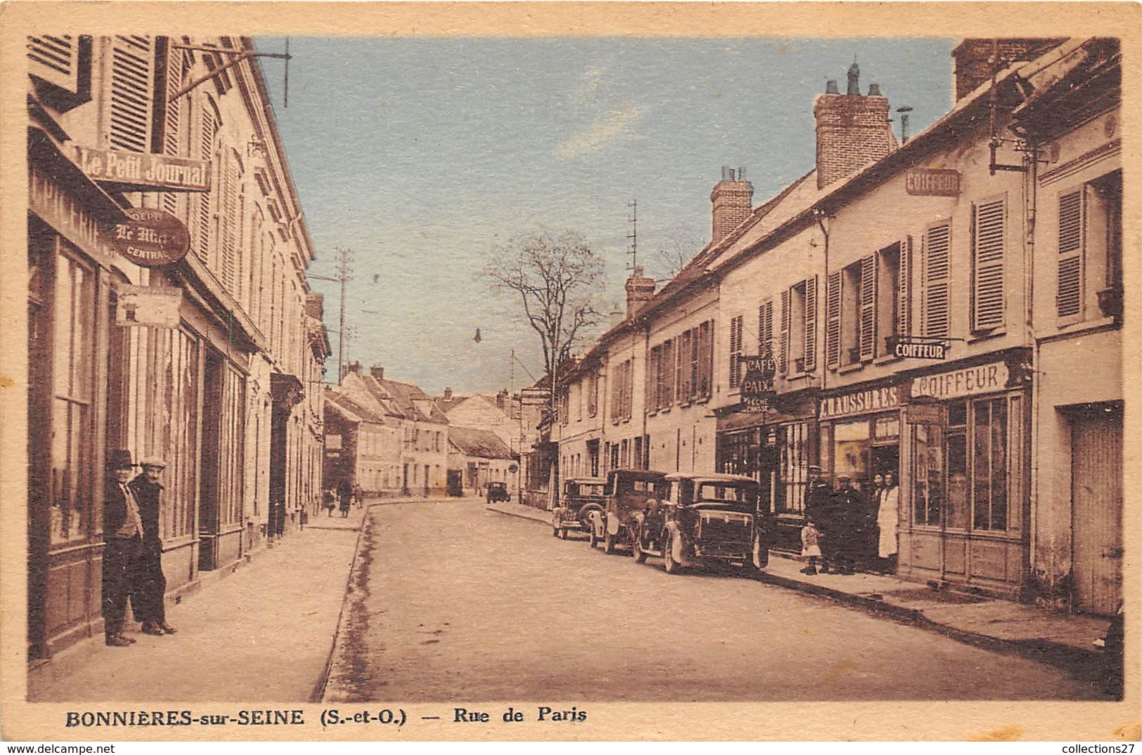 78-BONNIERES-SUR-SEINE- RUE DE PARIS - Bonnieres Sur Seine