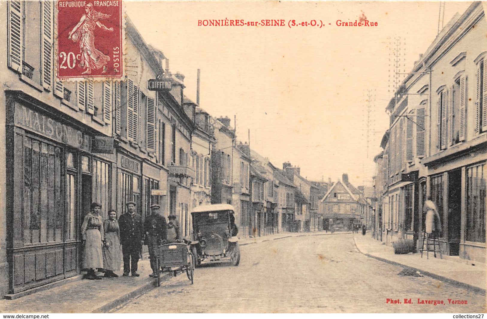 78-BONNIERES-SUR-SEINE - GRANDE RUE - Bonnieres Sur Seine