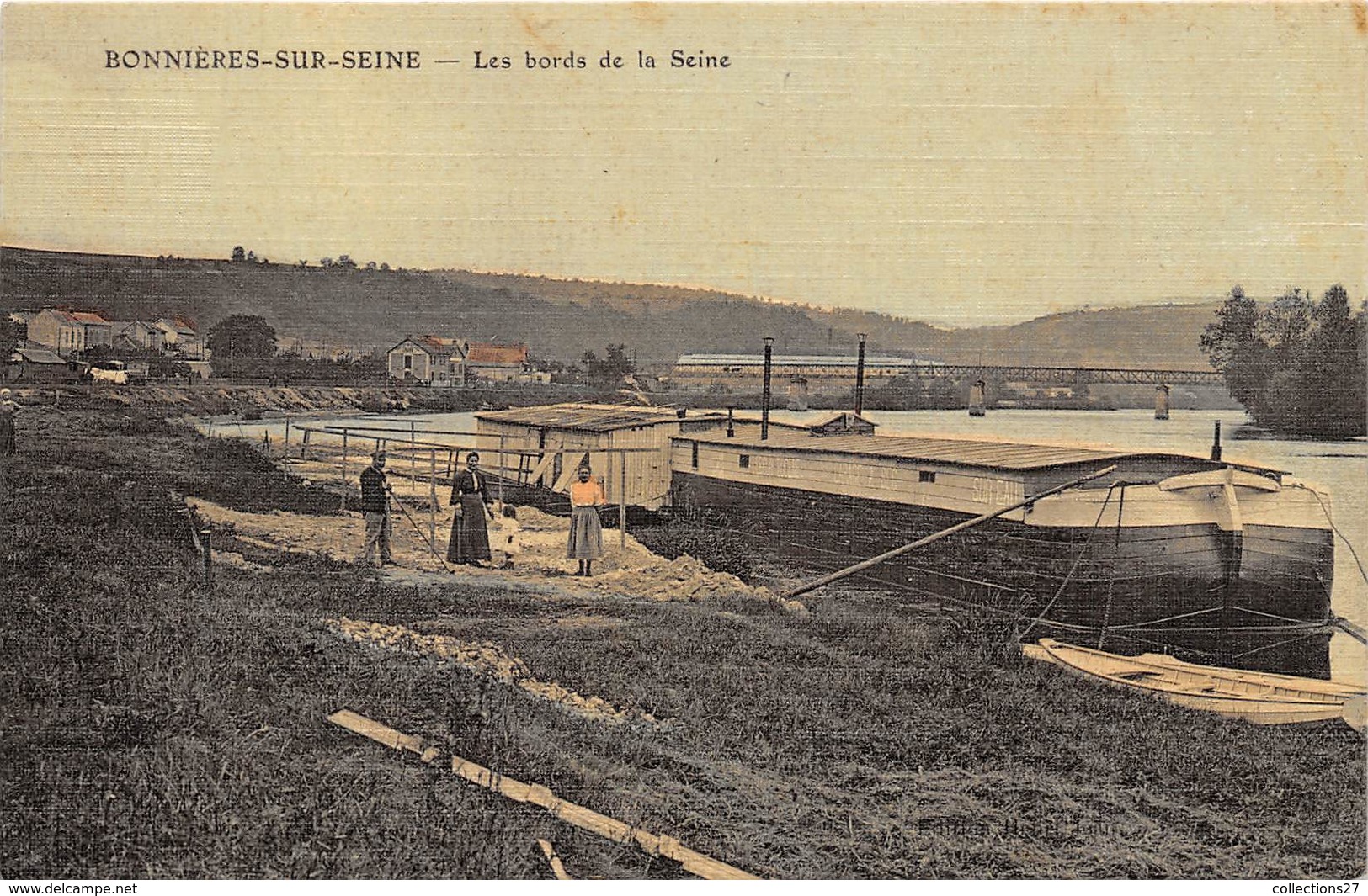 78-BONNIERES-SUR-SEINE - LES BORDS DE LA SEINE - Bonnieres Sur Seine