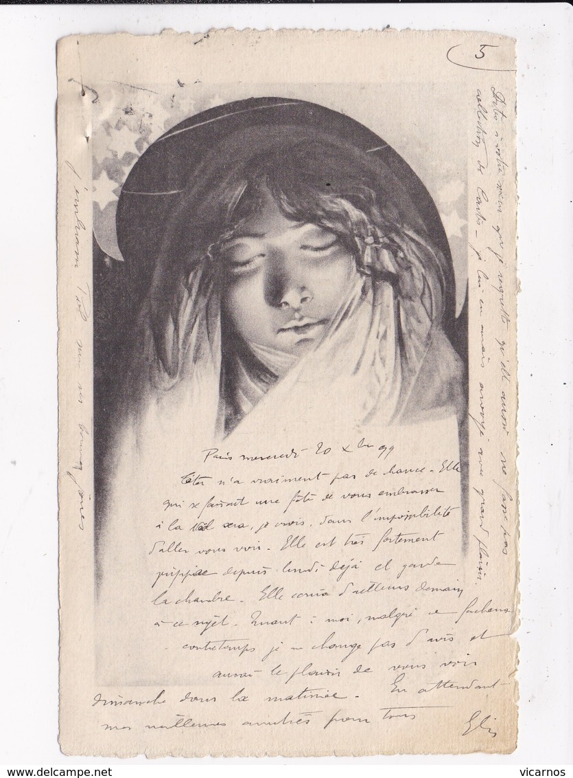 CP ILLUSTRATEUR Portrait Femme Scenes Hivernales  Lot De 2 Cartes - 1900-1949