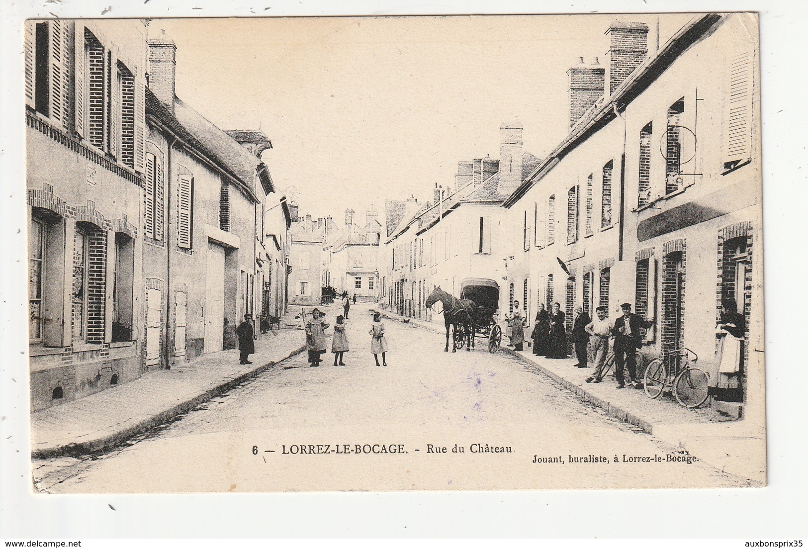 LORREZ LE BOCAGE - RUE DU CHATEAU - 77 - Lorrez Le Bocage Preaux