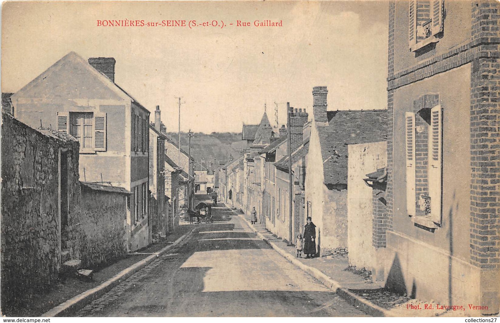 78-BONNIERES-SUR-SEINE - RUE GAILLARD - Bonnieres Sur Seine