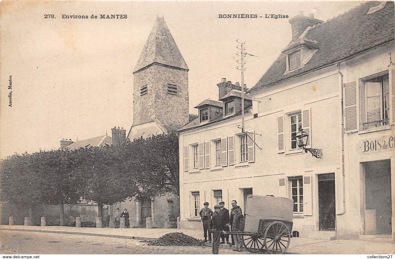 78-BONNIERES-SUR-SEINE - L'EGLISE - Bonnieres Sur Seine