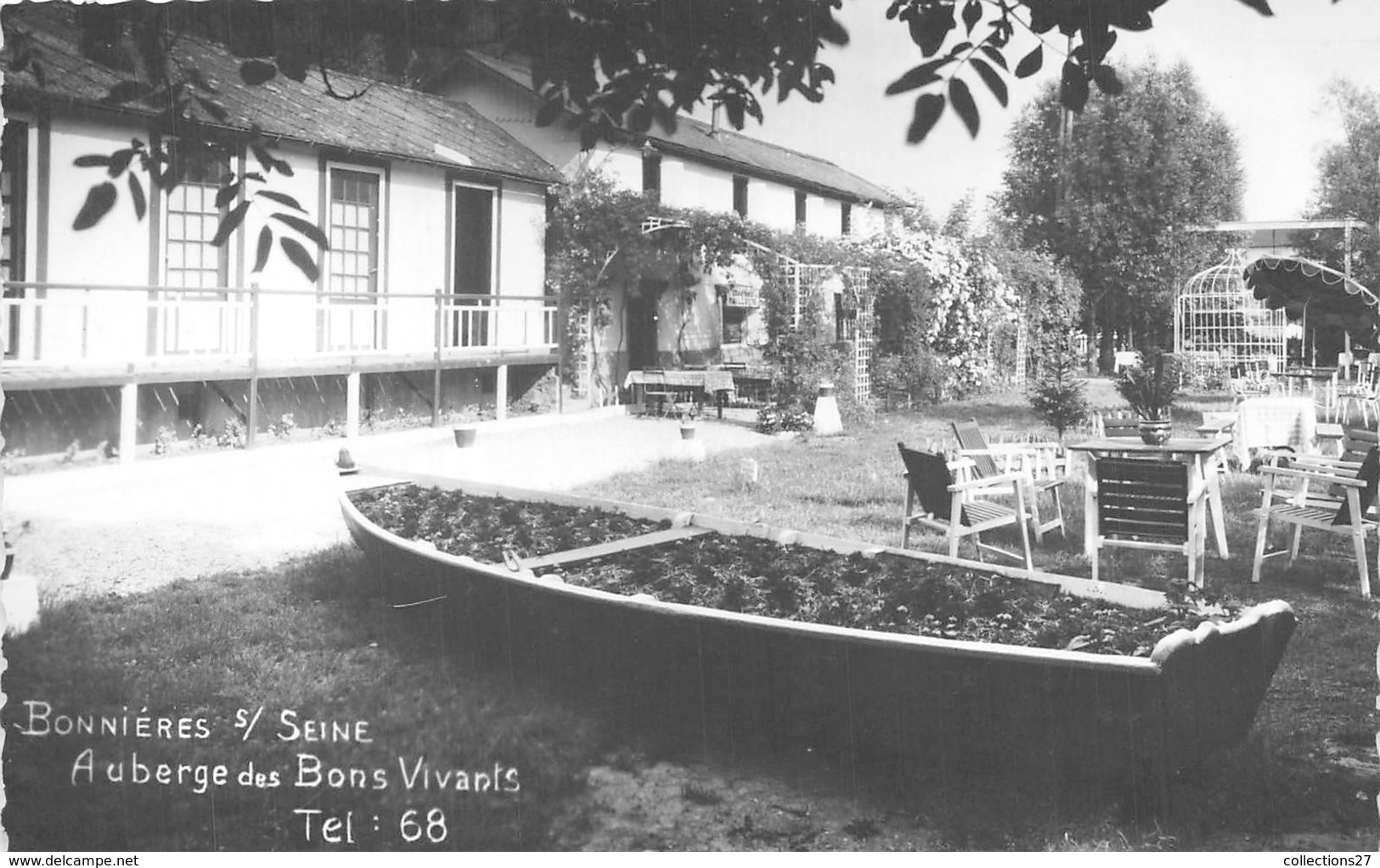 78-BONNIERES-SUR-SEINE - AUBERGE DES BONS VIVANTS - Bonnieres Sur Seine