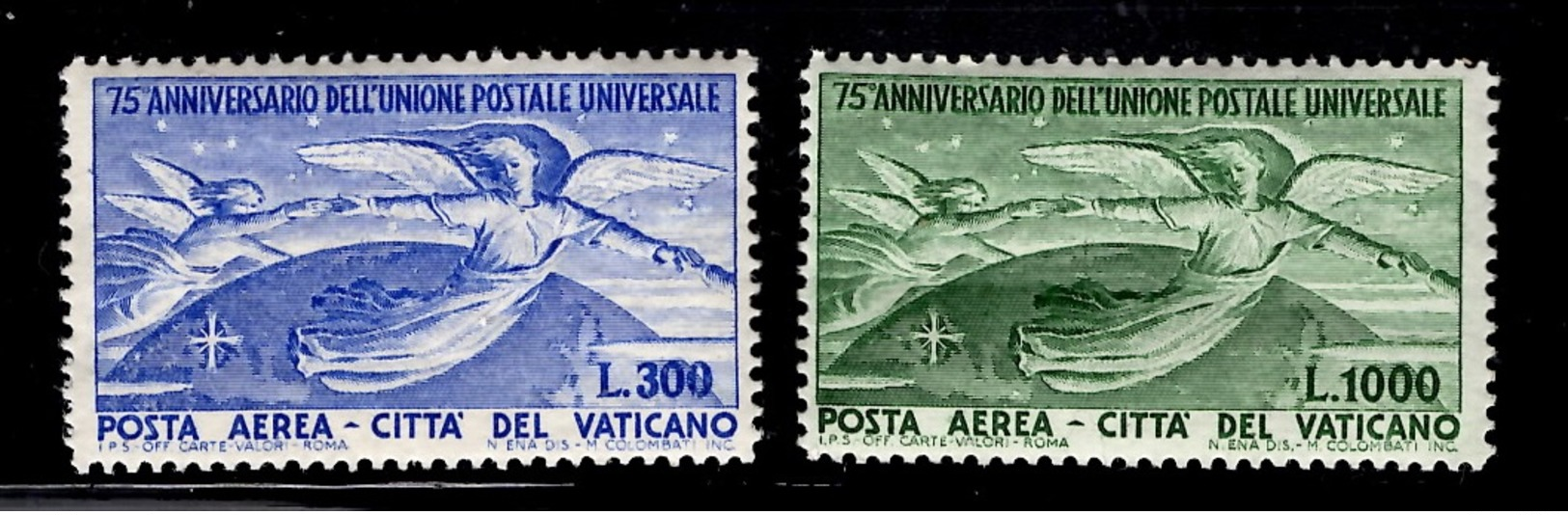 Vatican Poste Aérienne YT N° 18/19 Neufs ** MNH. TB. A Saisir! - Airmail