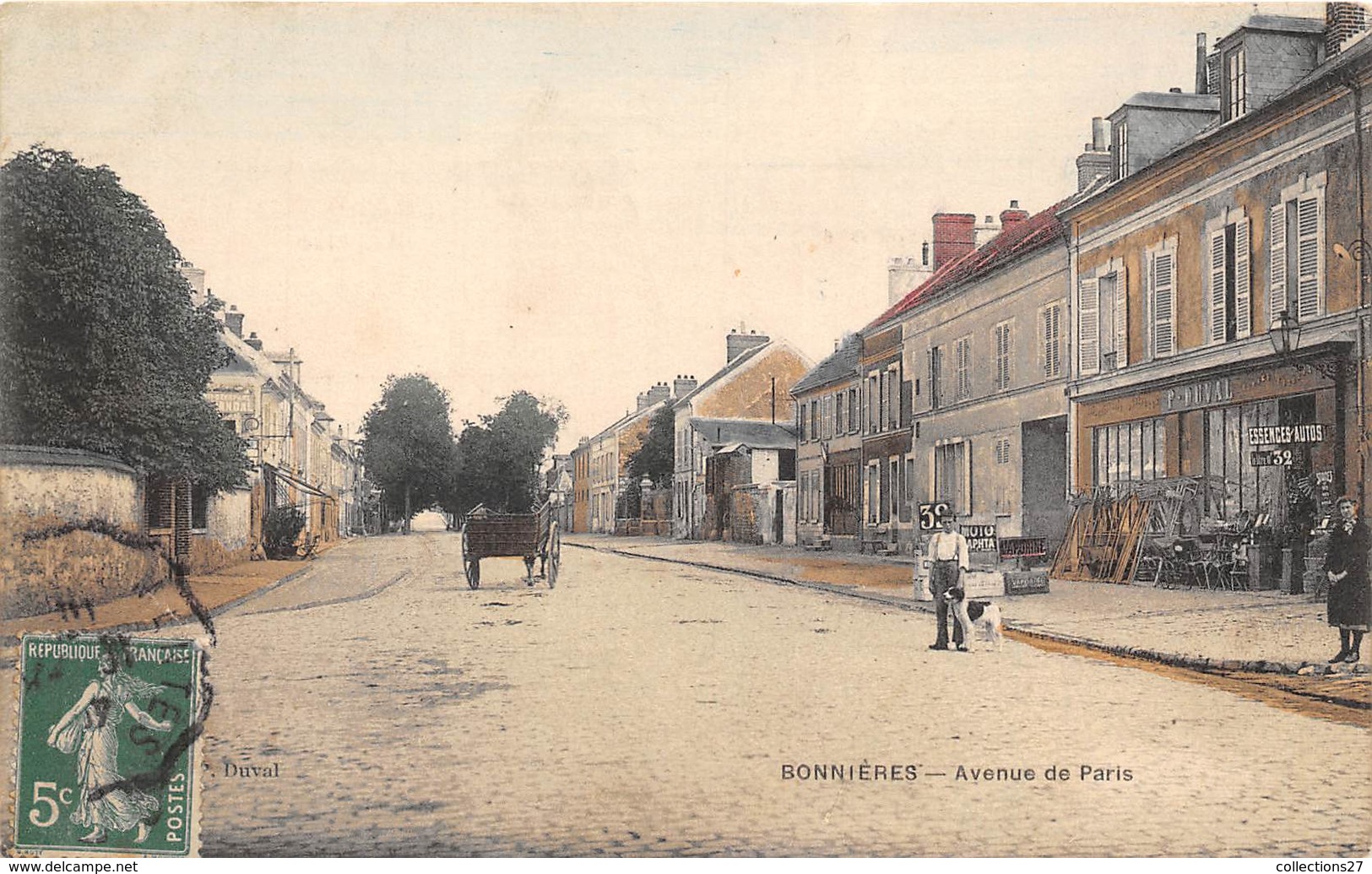 78-BONNIERES-SUR-SEINE - AVENUE DE PARIS - Bonnieres Sur Seine