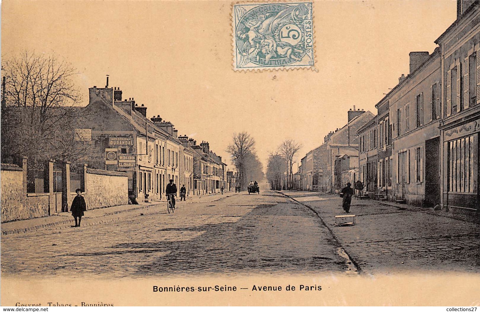78-BONNIERES-SUR-SEINE - AVENUE DE PARIS - Bonnieres Sur Seine