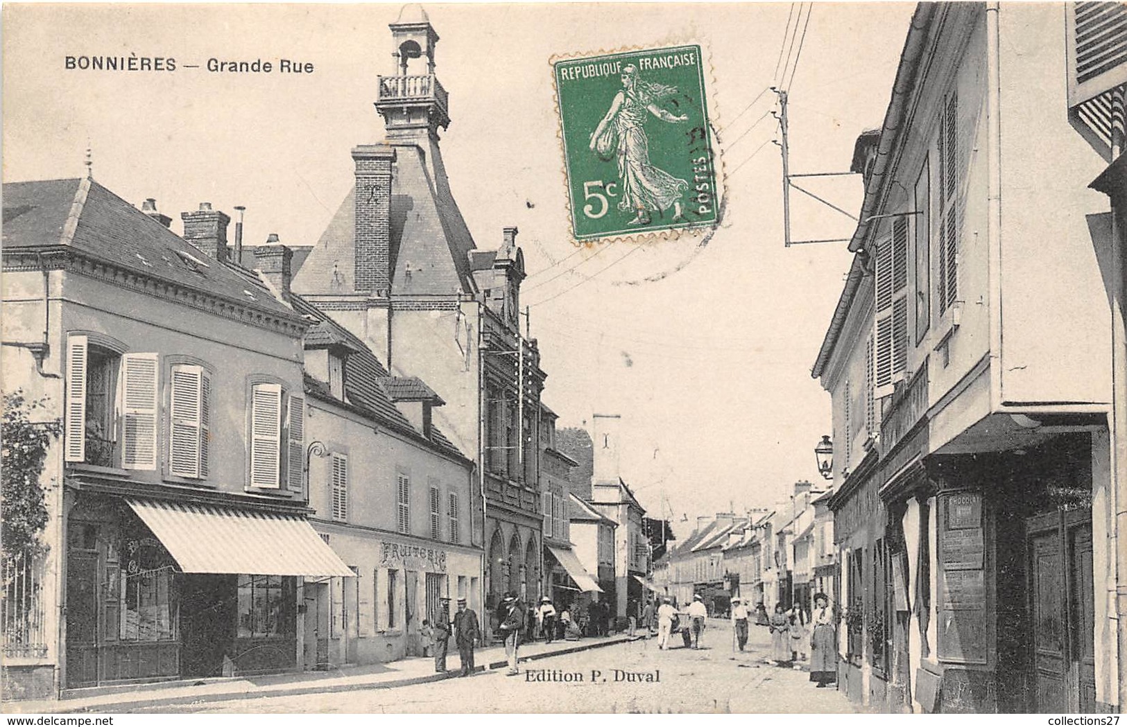 78-BONNIERES-SUR-SEINE - GRANDE RUE - Bonnieres Sur Seine