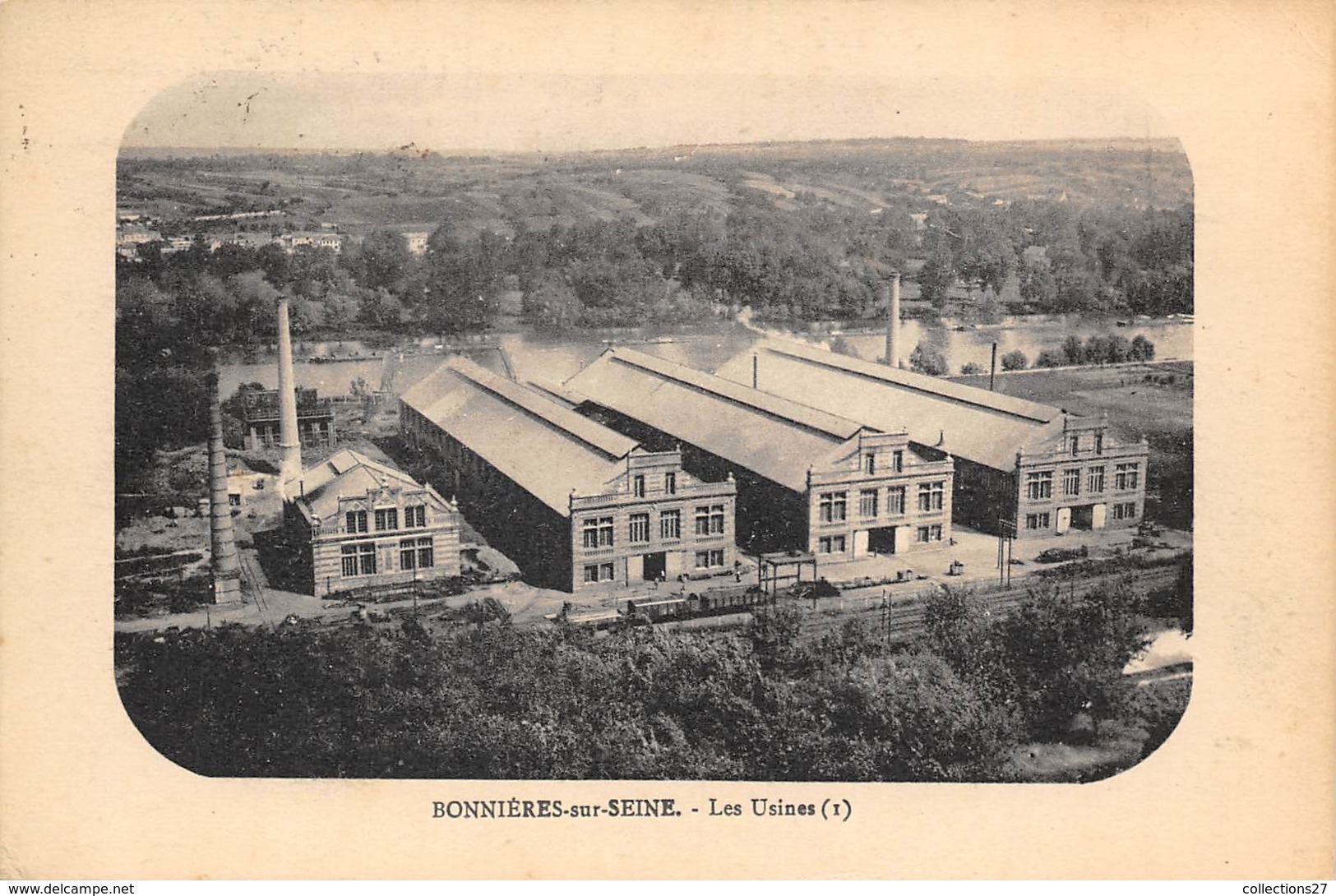 78-BONNIERES-SUR-SEINE - LES USINES - Bonnieres Sur Seine