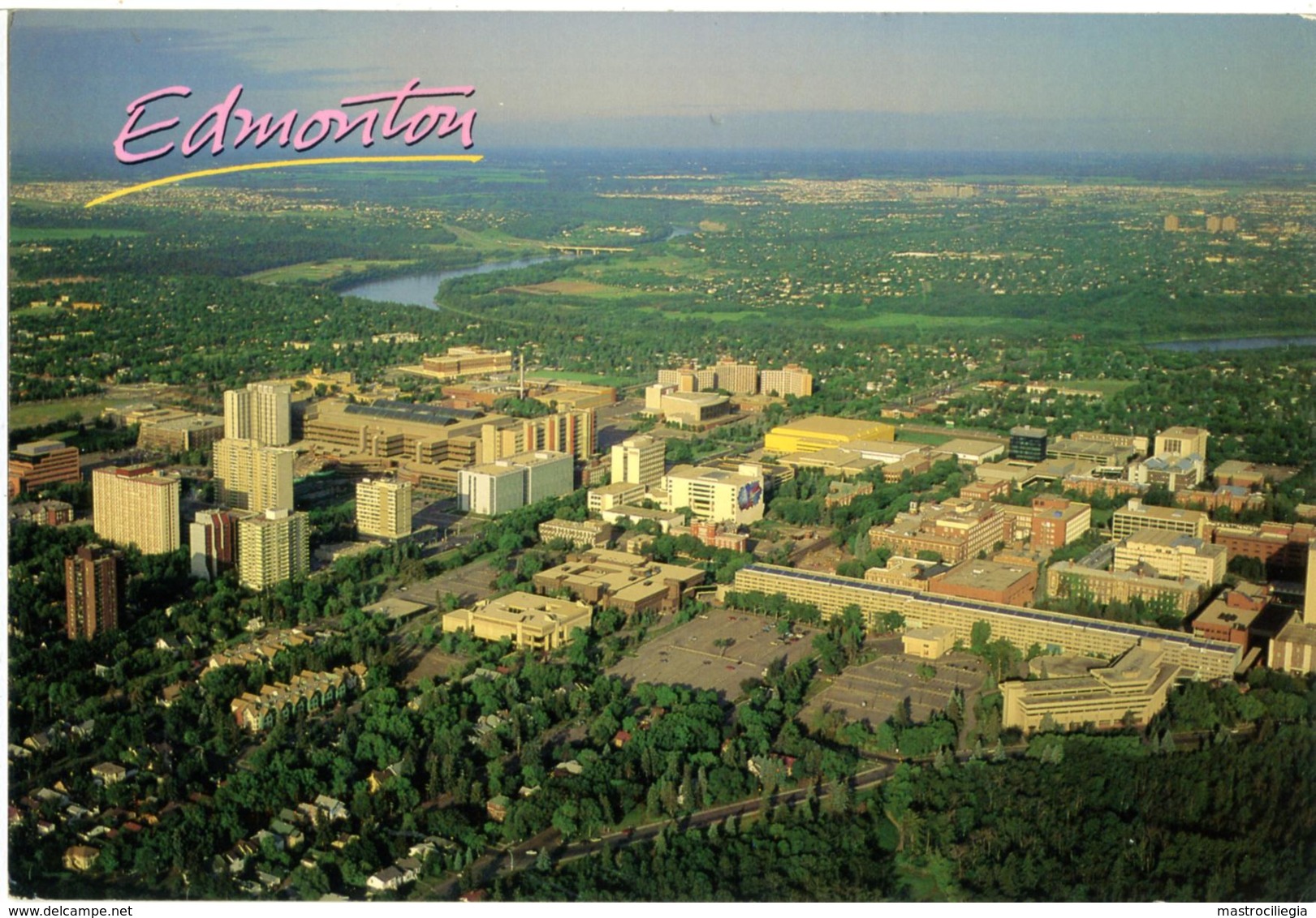 CANADA  EDMONTON  Aerial View Of The University Of Alberta - Edmonton