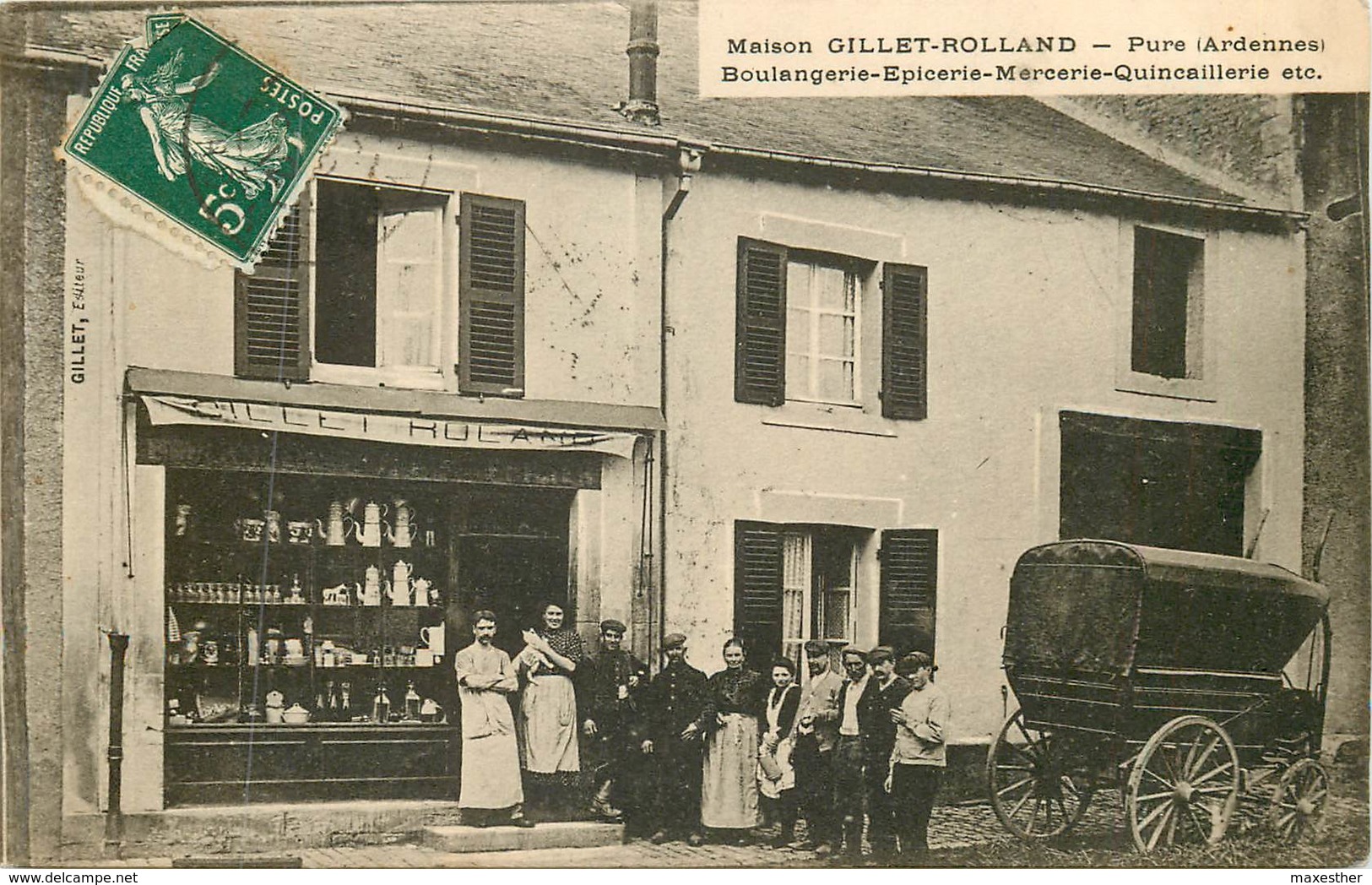 PURE Maison Gillet-Rolland ( Boulangerie épicerie , Mercerie , Quincaillerie Etc ...) - Autres & Non Classés